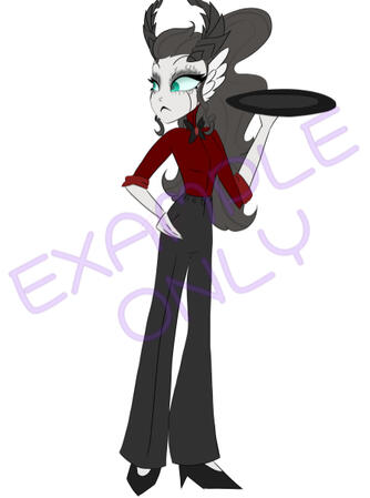 Color Full Body of Diana