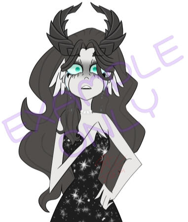 Color Half Body Color Half Body of Diana