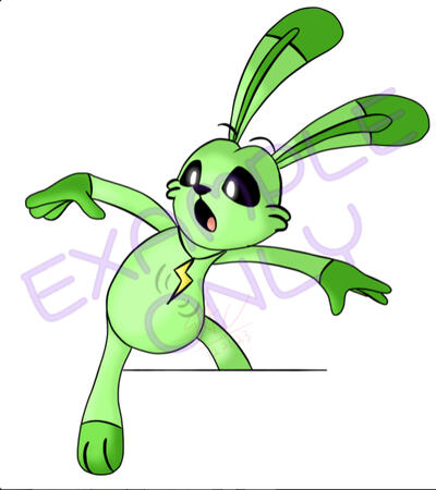 Full & Shading Full Body of Hoppy Hopscotch